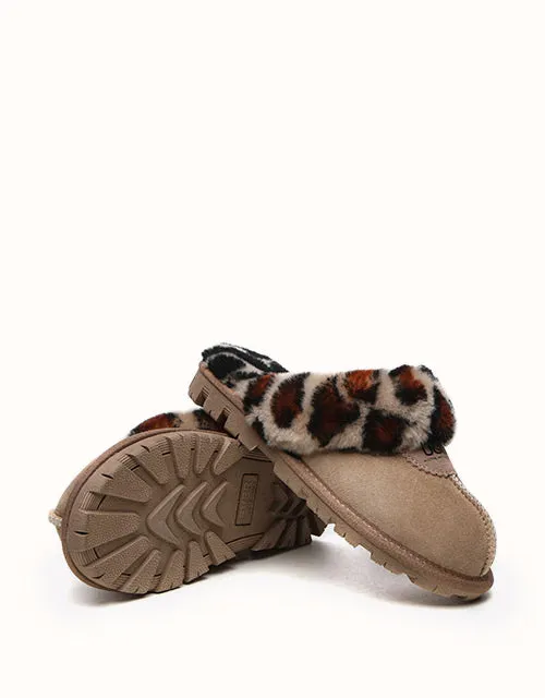 Chaussons UGG® AUSTRALIAN SHEPHERD à motif léopard