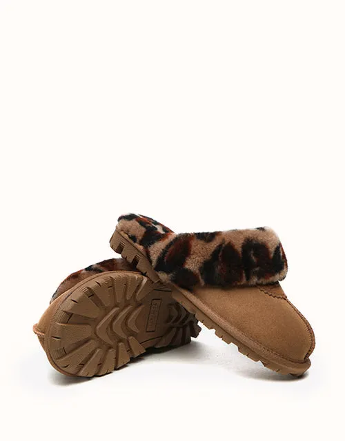 Chaussons UGG® AUSTRALIAN SHEPHERD à motif léopard