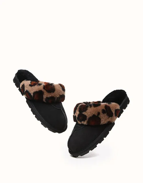 Chaussons UGG® AUSTRALIAN SHEPHERD à motif léopard