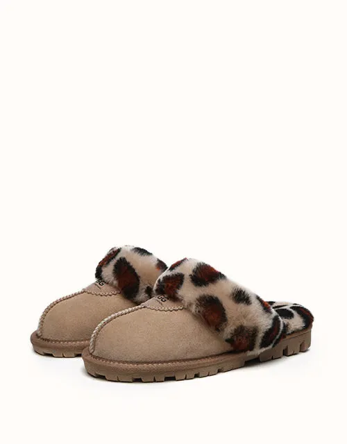 Chaussons UGG® AUSTRALIAN SHEPHERD à motif léopard