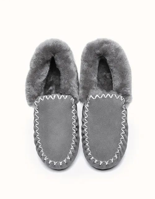 Mocassins Popo pour hommes AUSTRALIAN SHEPHERD® Grande taille Chaussures UGG