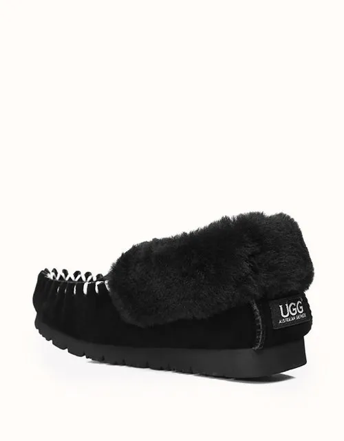 Mocassins Popo pour hommes AUSTRALIAN SHEPHERD® Grande taille Chaussures UGG