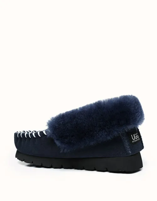 Mocassins Popo pour hommes AUSTRALIAN SHEPHERD® Grande taille Chaussures UGG