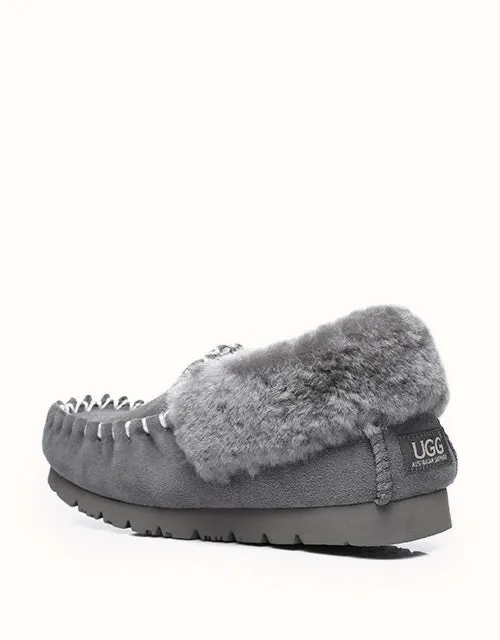 Mocassins Popo pour hommes AUSTRALIAN SHEPHERD® Grande taille Chaussures UGG