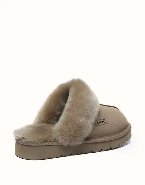 Chaussons Spéciaux UGG® en Forme de Muffin Australian Shepherd