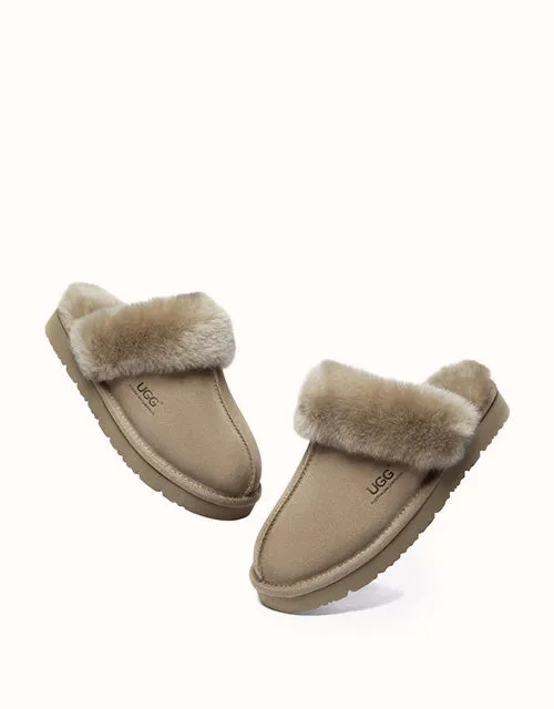 Chaussons Spéciaux UGG® en Forme de Muffin Australian Shepherd