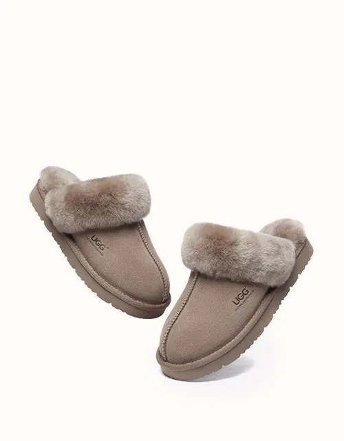 Chaussons Spéciaux UGG® en Forme de Muffin Australian Shepherd