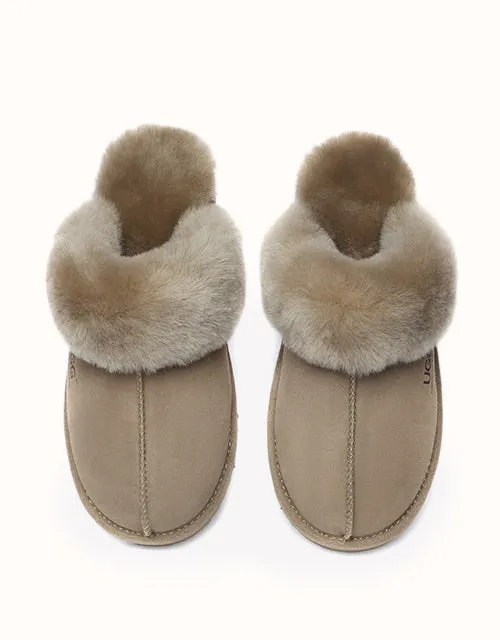Chaussons Spéciaux UGG® en Forme de Muffin Australian Shepherd