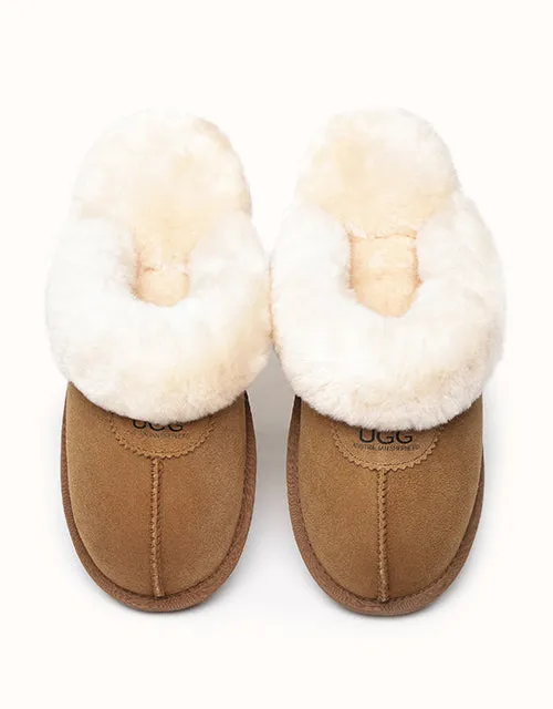 Chaussons UGG® en gaufrette Australian Shepherd