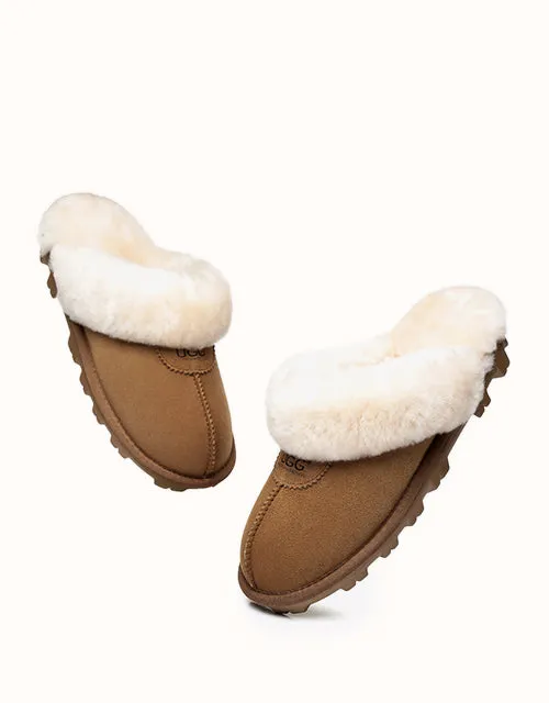 Chaussons UGG® en gaufrette Australian Shepherd