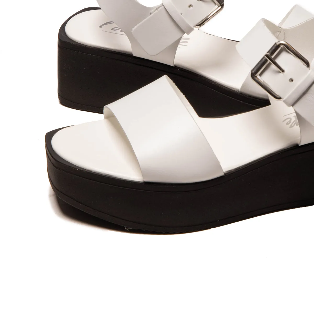 Avola Cuir Blanc