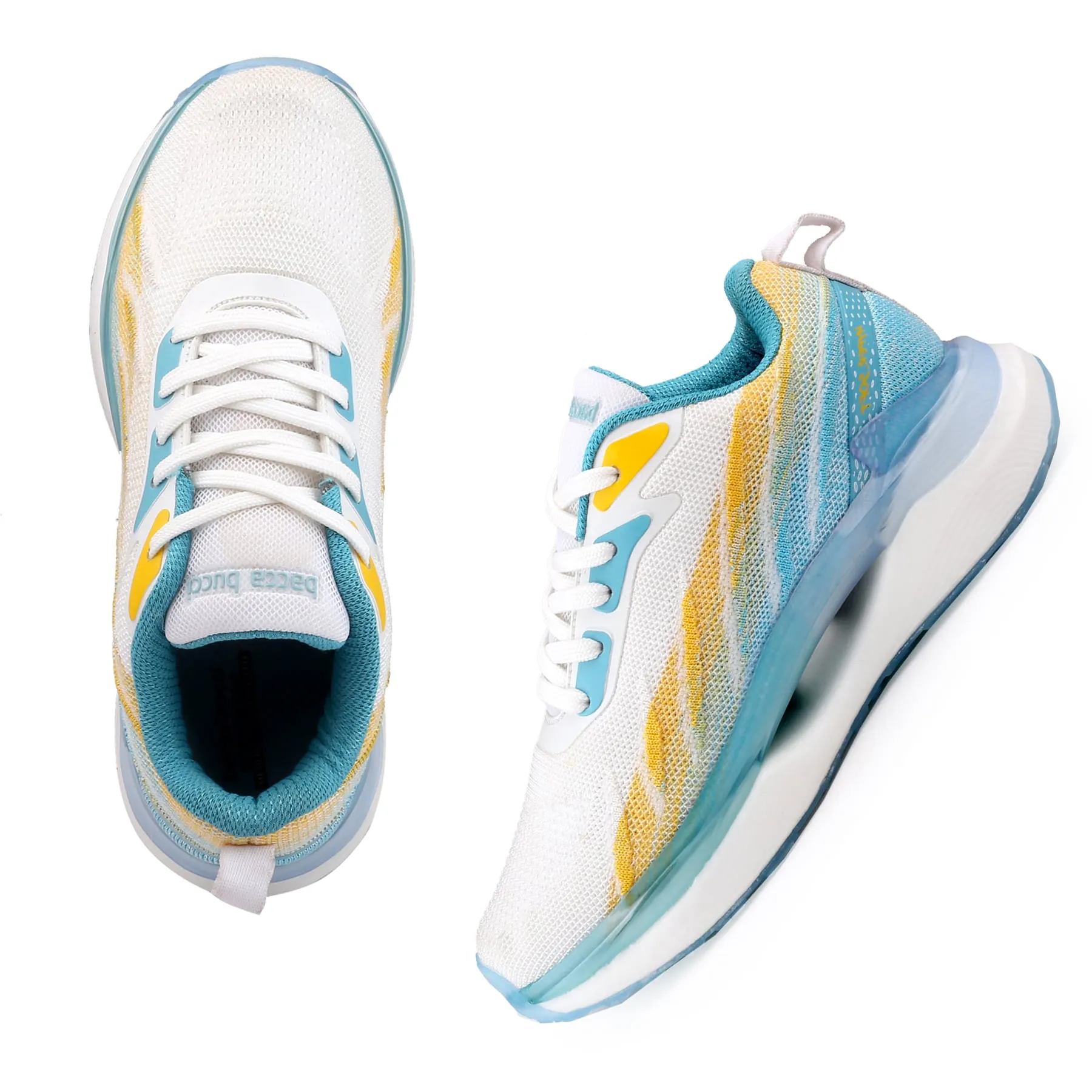 Bacca Bucci SÉRIE HYPERSOFT POUR FEMMES avec Semelle Ultra-Rebond et Upper en Maille Technique Iconique Respirante