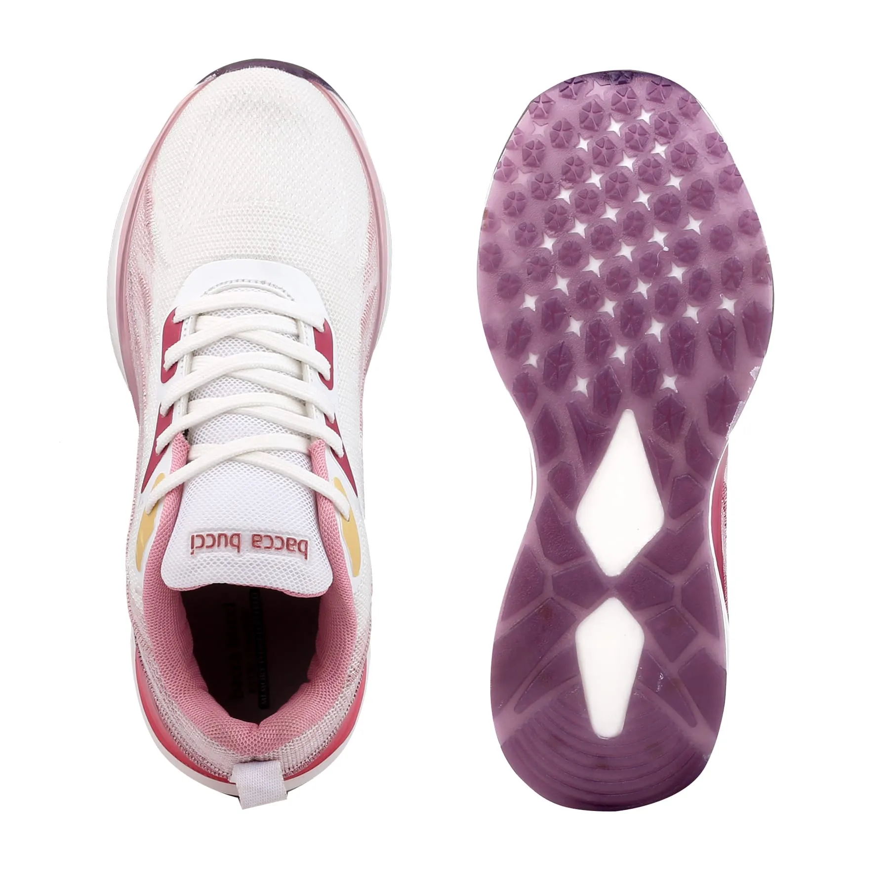 Bacca Bucci SÉRIE HYPERSOFT POUR FEMMES avec Semelle Ultra-Rebond et Upper en Maille Technique Iconique Respirante
