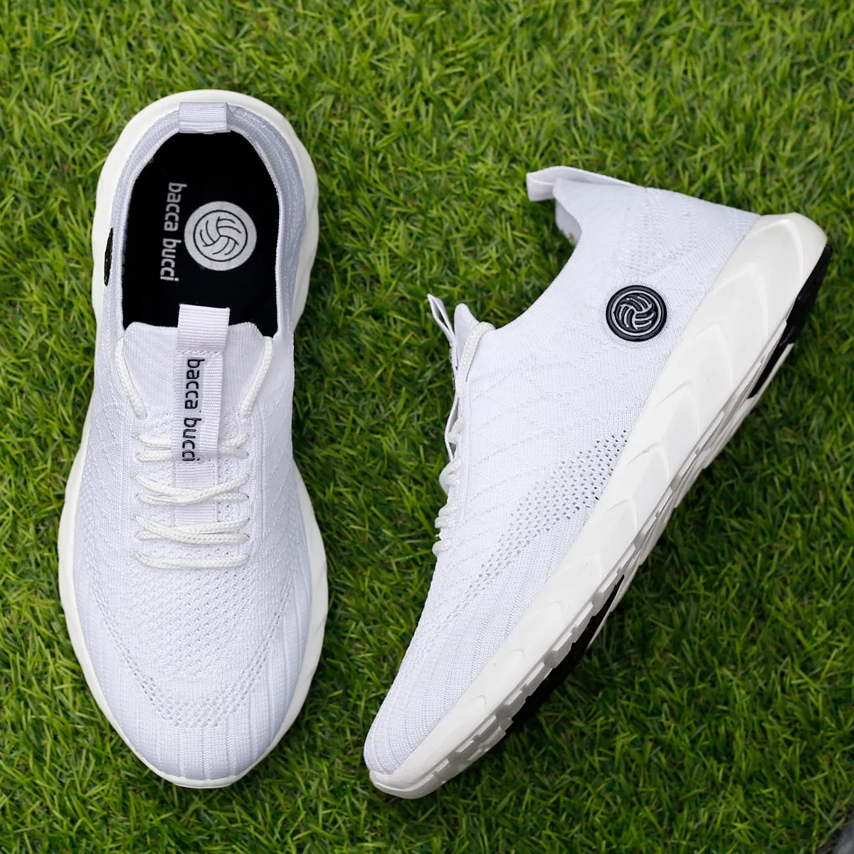 Bacca Bucci WAVE RIDER Chaussures de Sport Femme | Chaussures Décontractées Blanches pour Femme