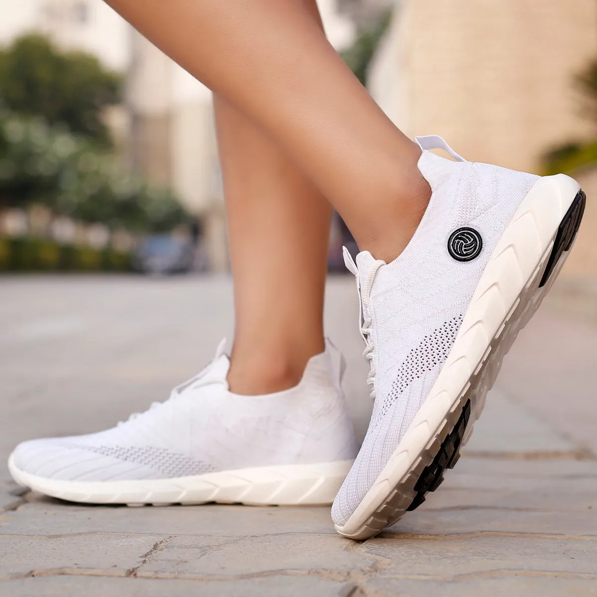 Bacca Bucci WAVE RIDER Chaussures de Sport Femme | Chaussures Décontractées Blanches pour Femme