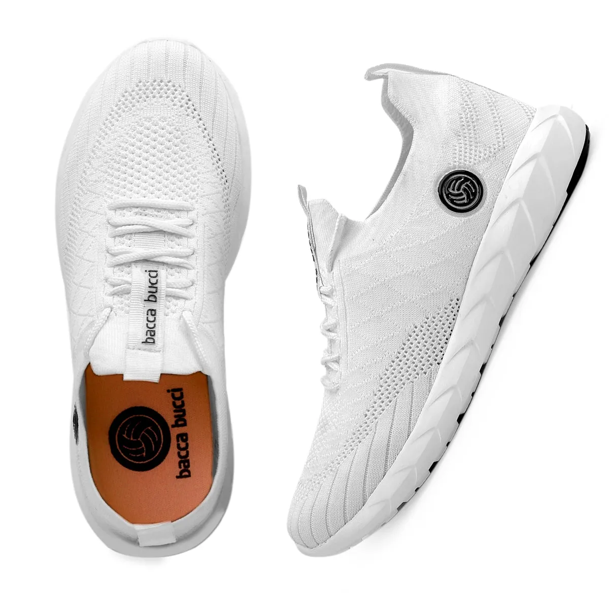 Bacca Bucci WAVE RIDER Chaussures de Sport Femme | Chaussures Décontractées Blanches pour Femme
