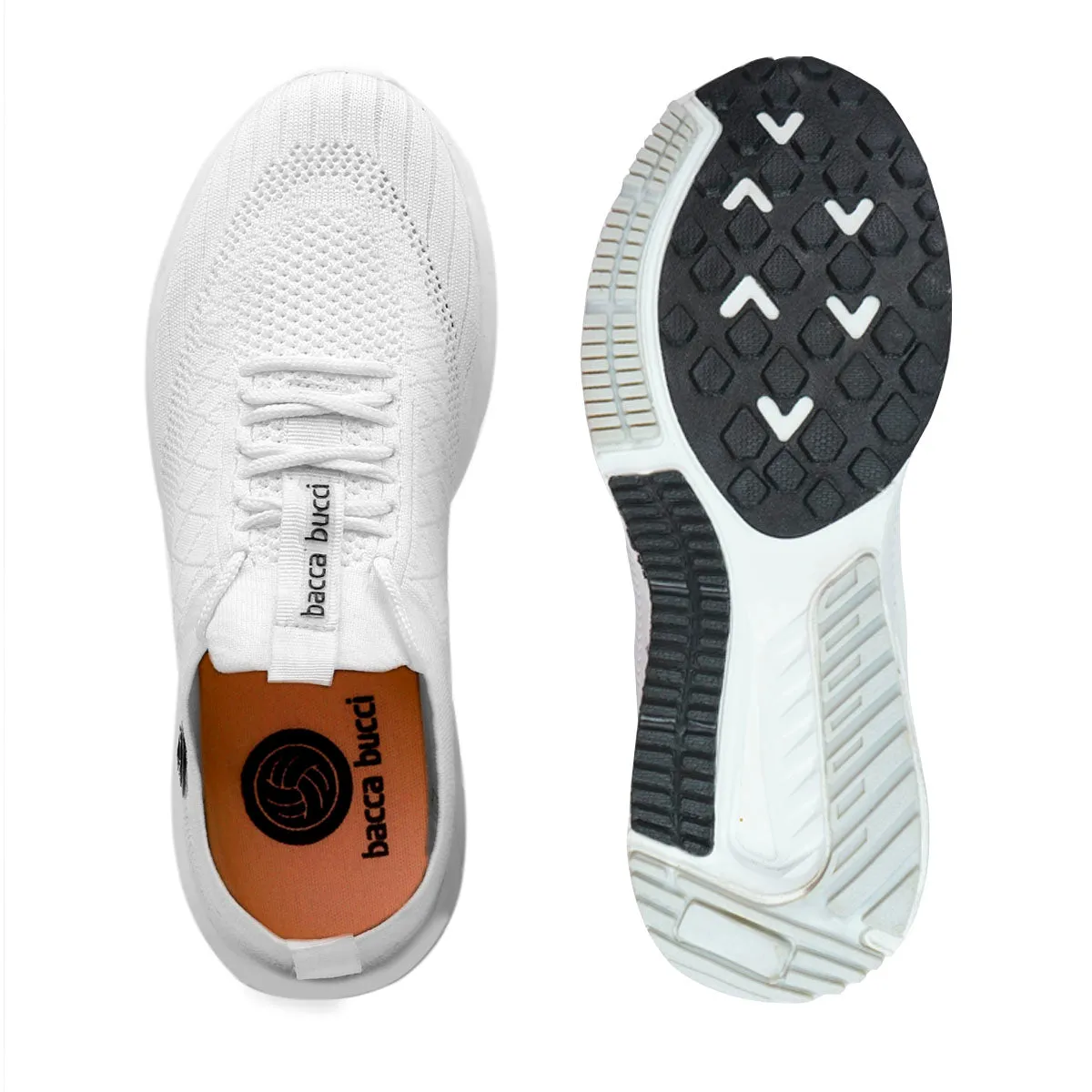 Bacca Bucci WAVE RIDER Chaussures de Sport Femme | Chaussures Décontractées Blanches pour Femme