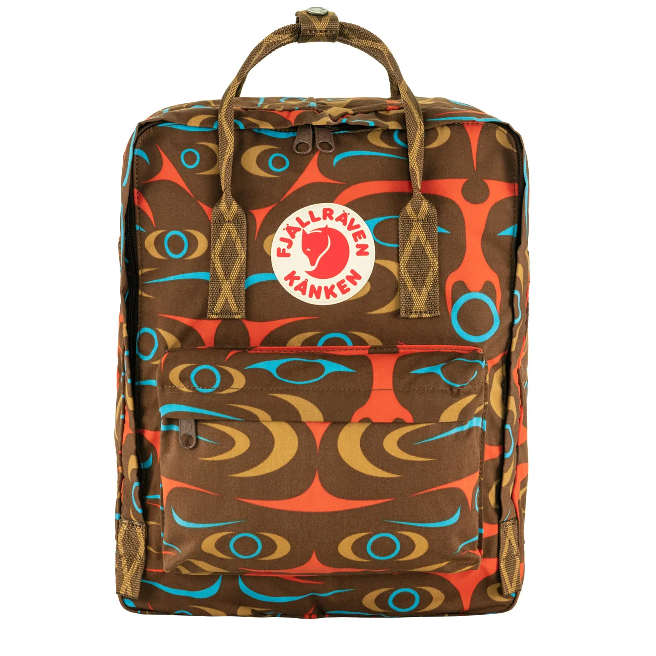 Sacs à dos Fjallraven pour hommes - Sac à dos classique Fjallraven Kanken Art Qeluts