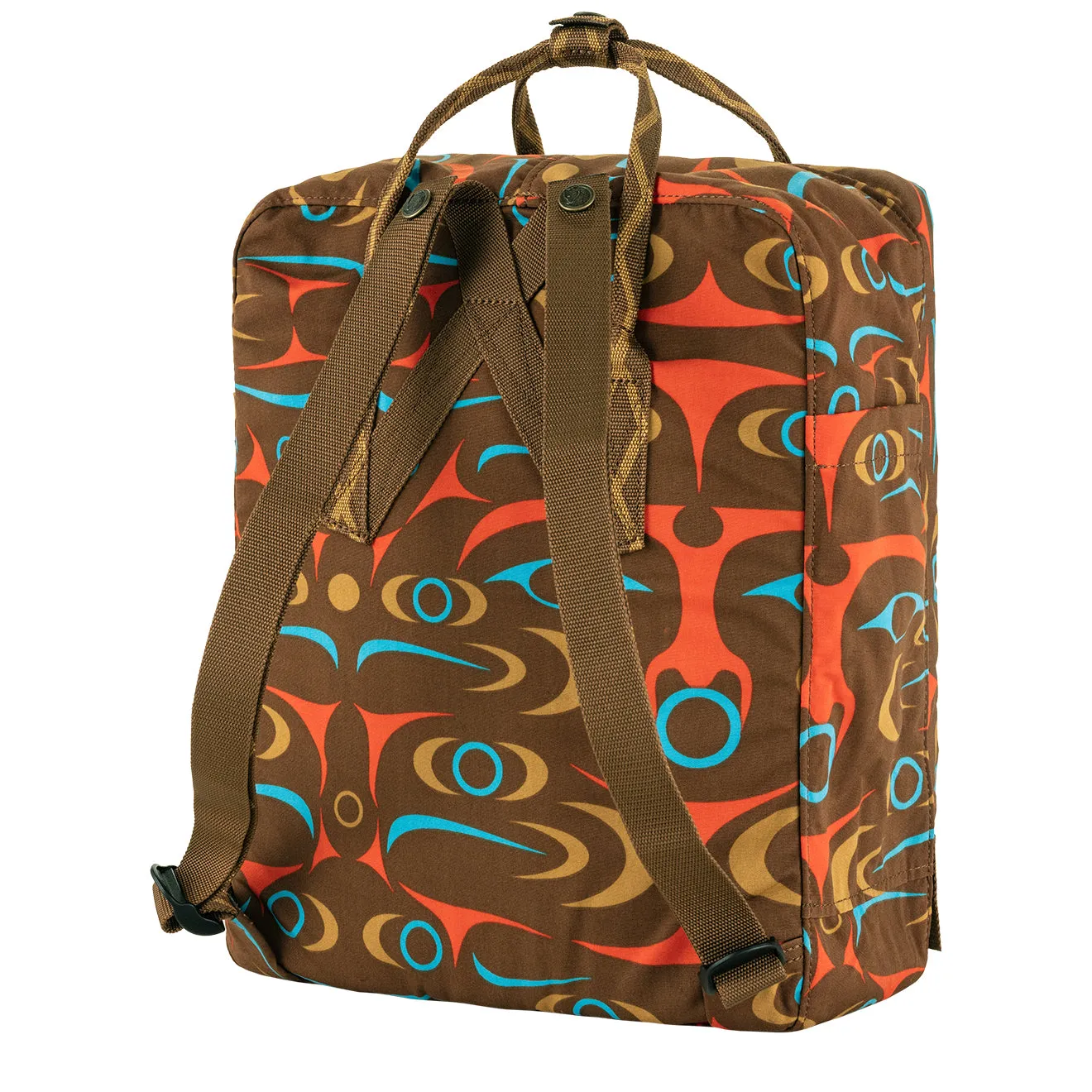 Sacs à dos Fjallraven pour hommes - Sac à dos classique Fjallraven Kanken Art Qeluts