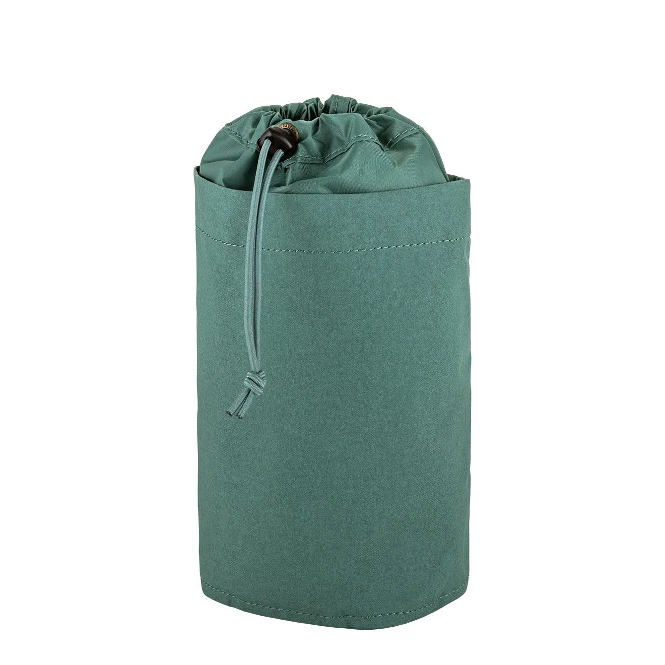 Sac à dos Fjallraven pour hommes Fjallraven Kanken avec poche à bouteille vert givré