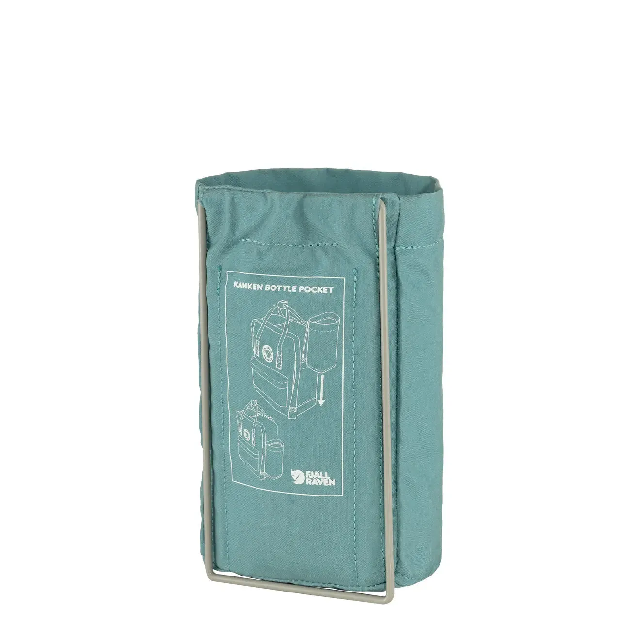 Sac à dos Fjallraven pour homme, Kanken avec poche à bouteille, bleu ciel