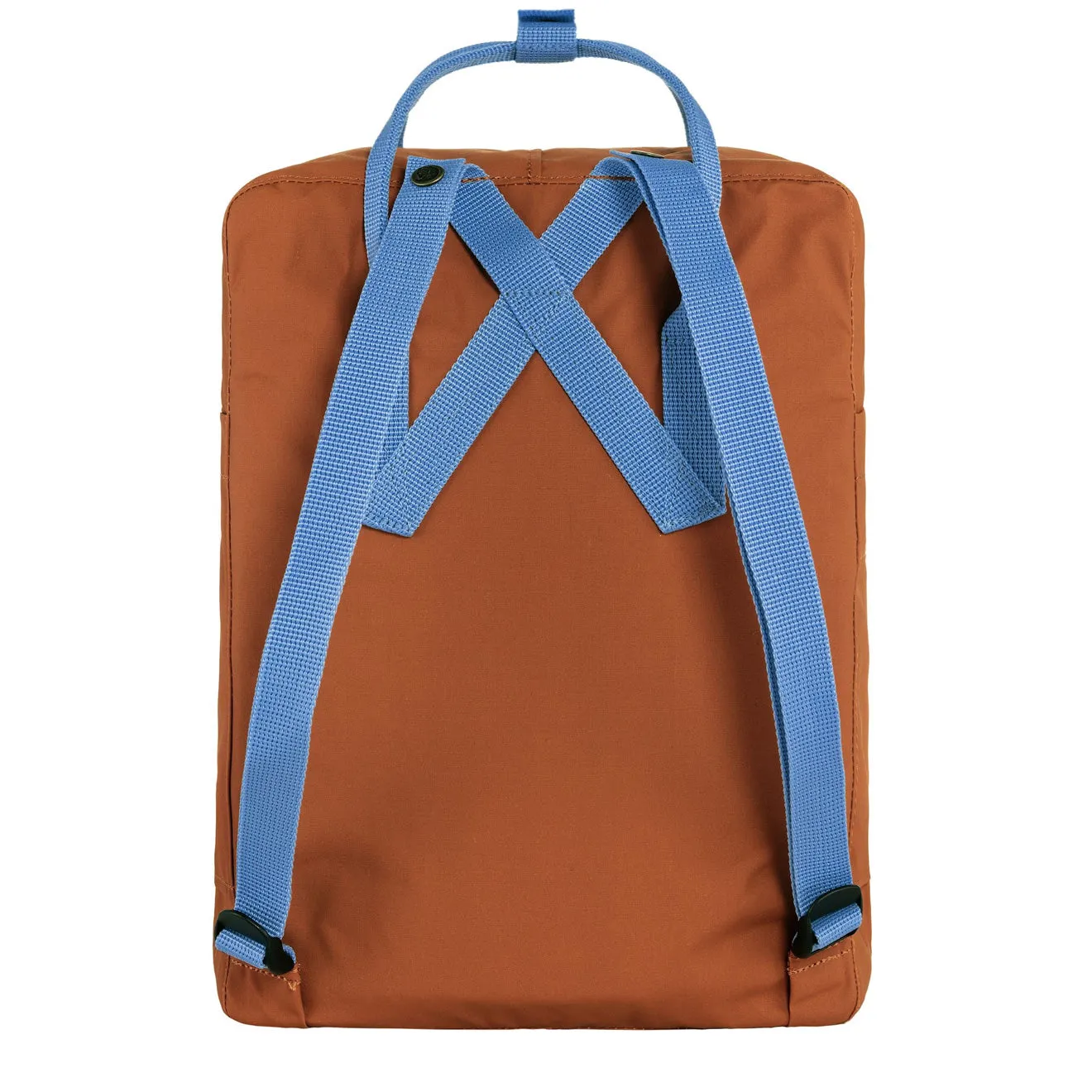 Sac à dos Fjallraven pour homme - Modèle classique Kanken - Couleur Terre cuite brune / Outremer