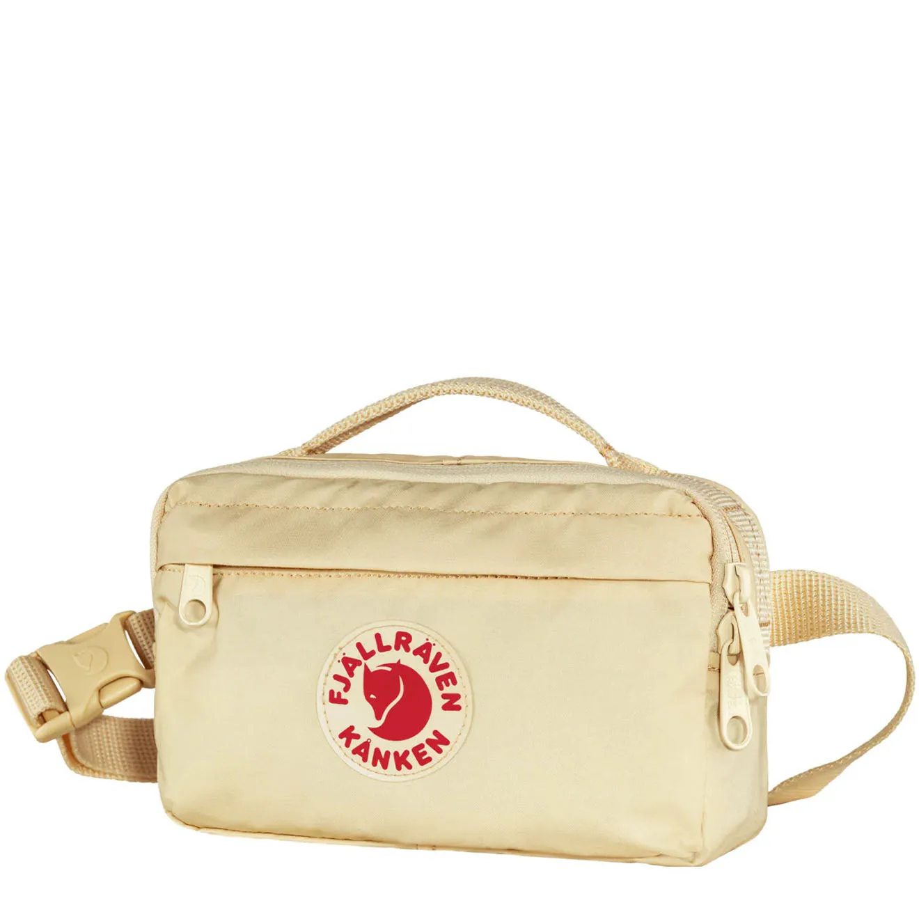 Sac à dos Fjallraven pour hommes, ceinture banane Fjallraven Kanken couleur chêne clair