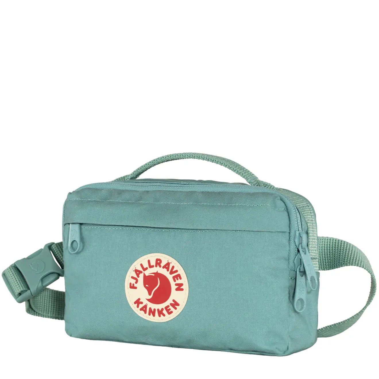 Sac à dos Fjallraven pour hommes, ceinture banane Fjallraven Kanken bleu ciel