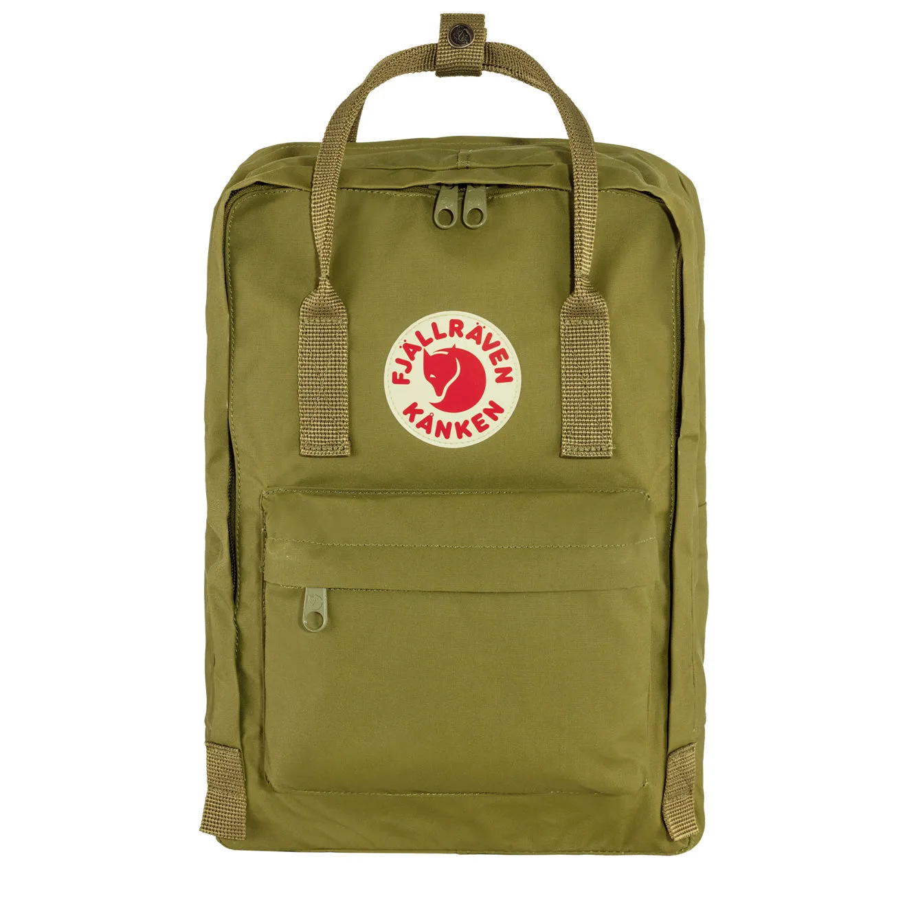 Sac à dos Fjallraven pour homme - Fjallraven Kanken pour ordinateur portable 13 pouces - Vert feuillage