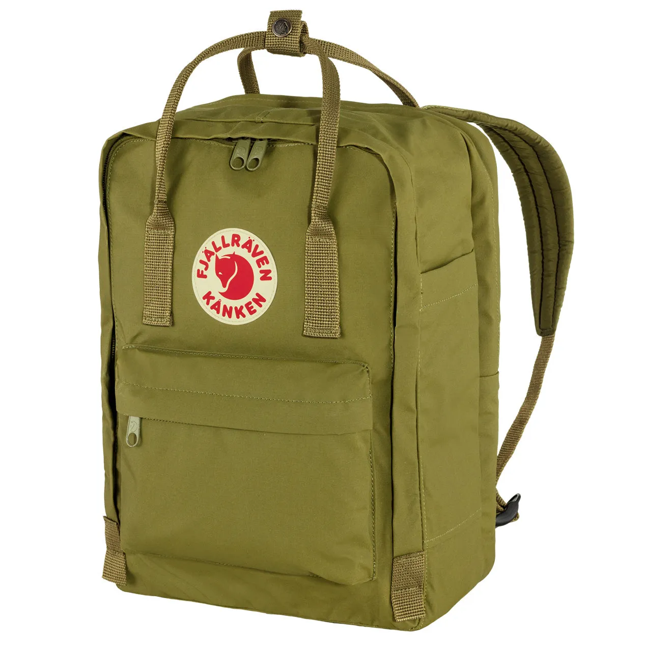 Sac à dos Fjallraven pour homme - Fjallraven Kanken pour ordinateur portable 13 pouces - Vert feuillage