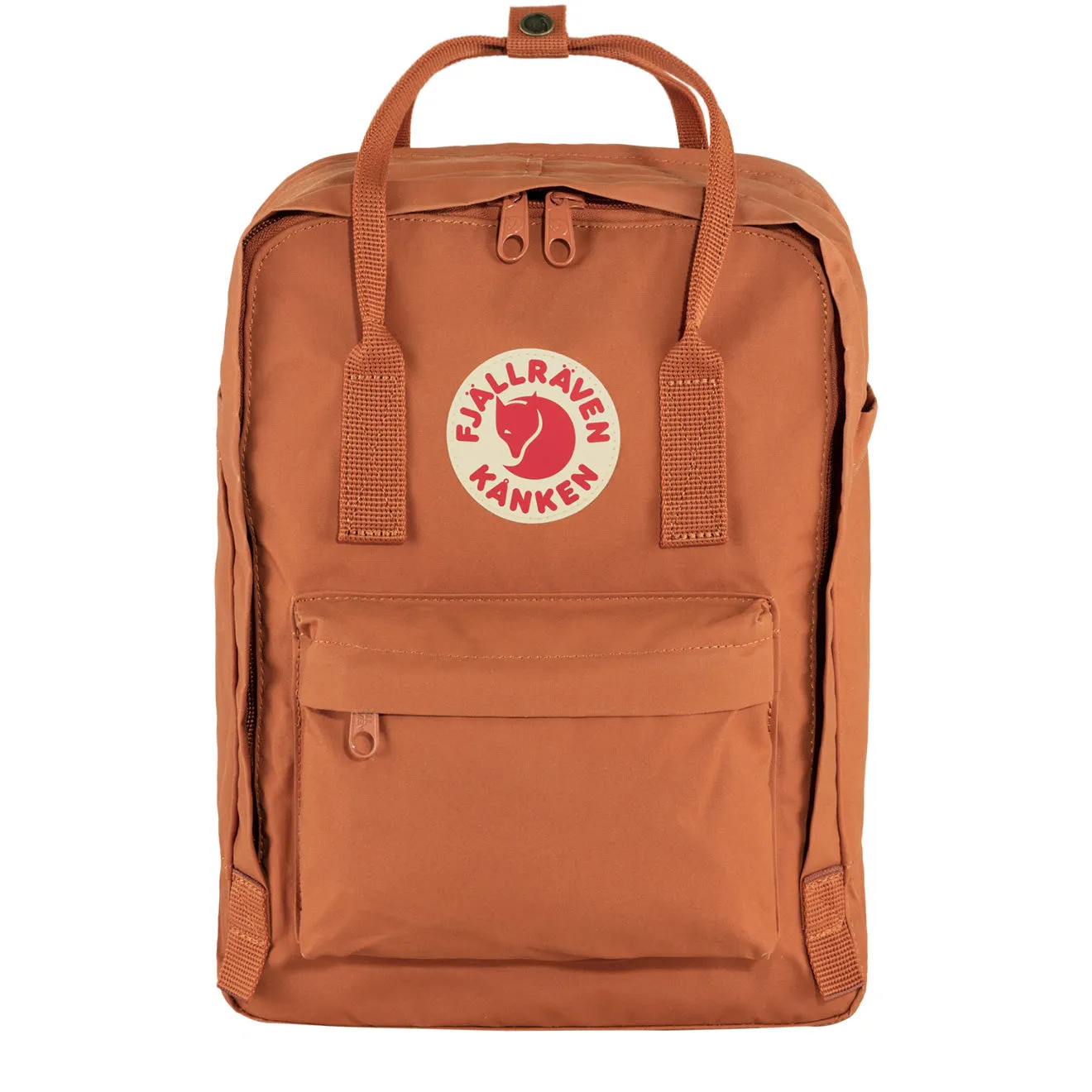 Sac à dos Fjallraven pour homme - Fjallraven Kanken pour ordinateur portable 13 pouces - Terre cuite marron