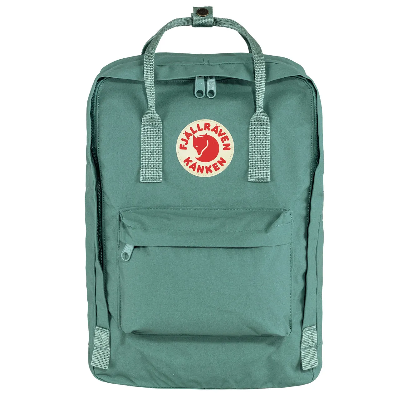 Sac à dos Fjallraven pour homme - Fjallraven Kanken pour ordinateur portable 15 pouces - Vert givré