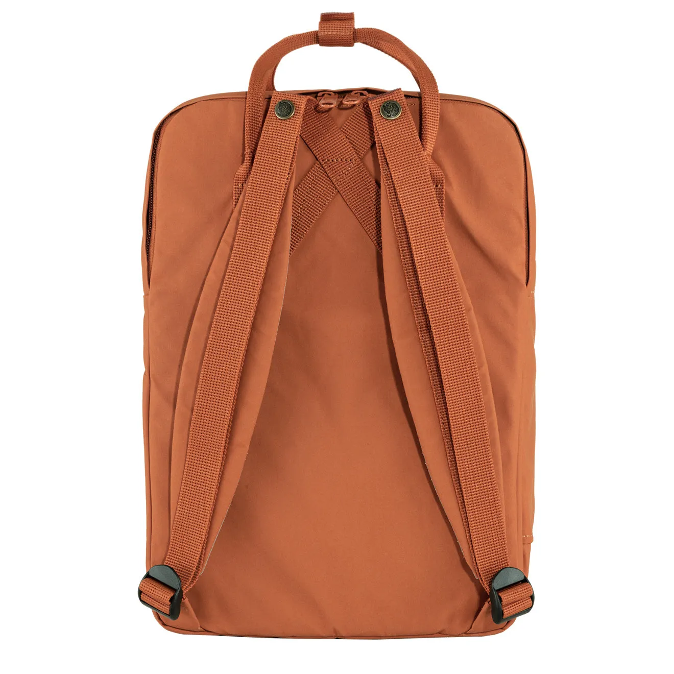 Sac à dos Fjallraven pour homme - Fjallraven Kanken pour ordinateur portable 15 pouces - Terre cuite marron