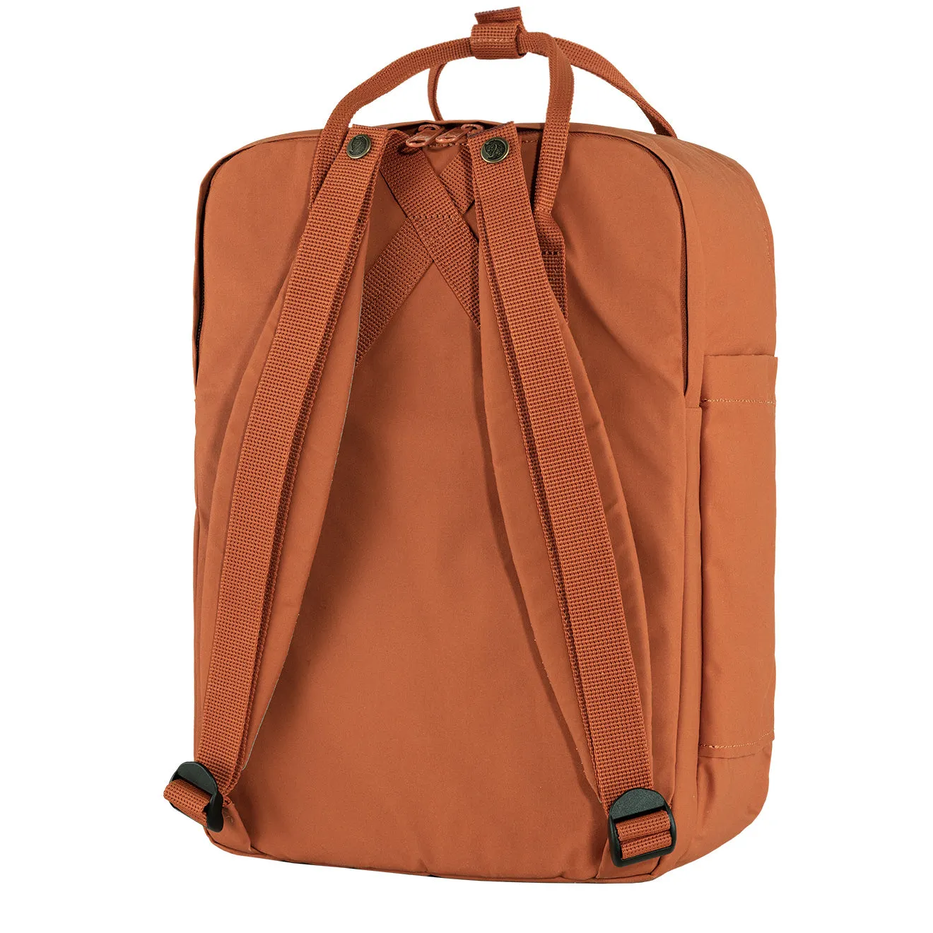 Sac à dos Fjallraven pour homme - Fjallraven Kanken pour ordinateur portable 15 pouces - Terre cuite marron