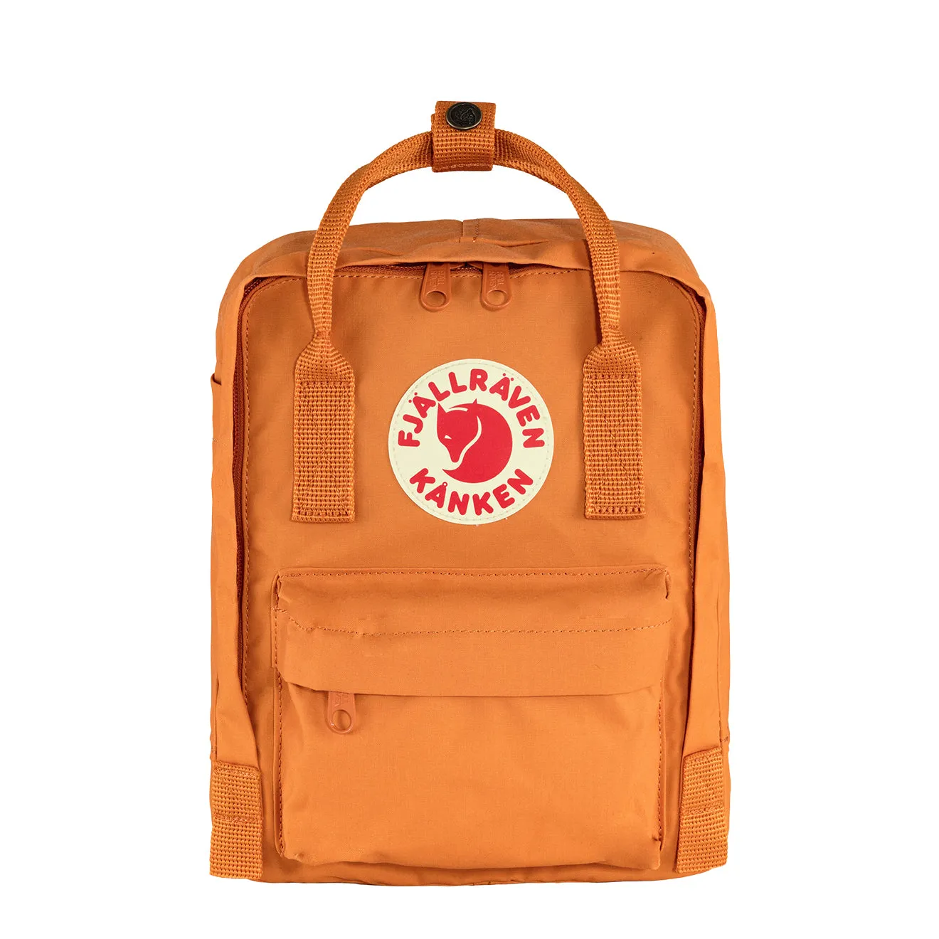Sacs à dos Fjallraven Sac à dos pour hommes Fjallraven Kanken Mini Sac à dos Orange épicé