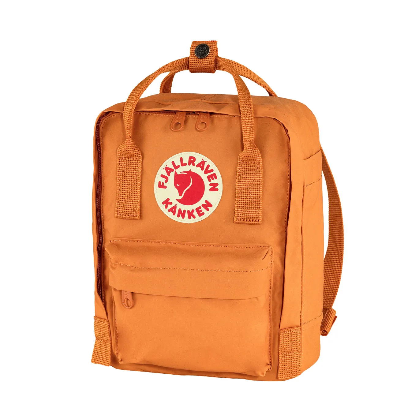 Sacs à dos Fjallraven Sac à dos pour hommes Fjallraven Kanken Mini Sac à dos Orange épicé