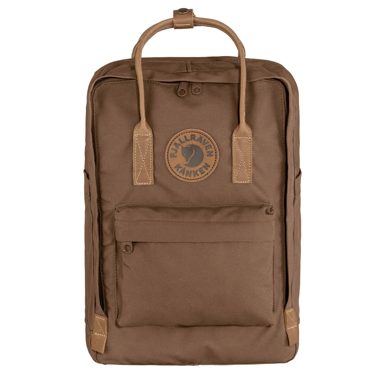 Sac à dos Fjallraven pour homme Fjallraven Kanken No. 2 pour ordinateur portable 15 pouces noisette marron