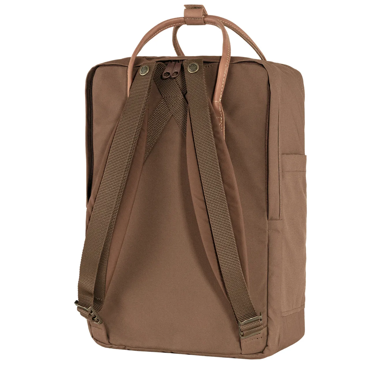 Sac à dos Fjallraven pour homme Fjallraven Kanken No. 2 pour ordinateur portable 15 pouces noisette marron
