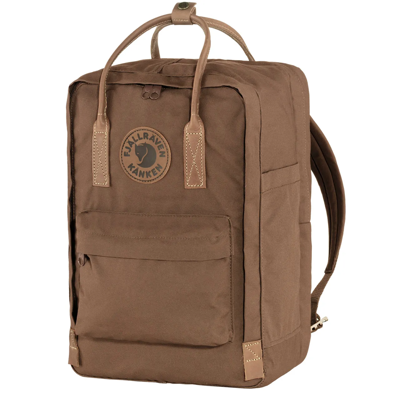 Sac à dos Fjallraven pour homme Fjallraven Kanken No. 2 pour ordinateur portable 15 pouces noisette marron