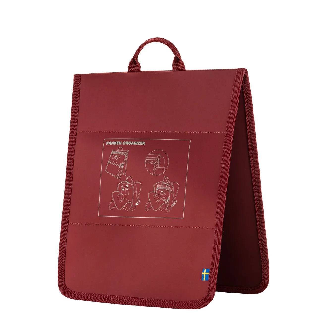 Sac à dos Fjallraven pour homme - Organisateur Kanken Fjallraven Rouge Ox