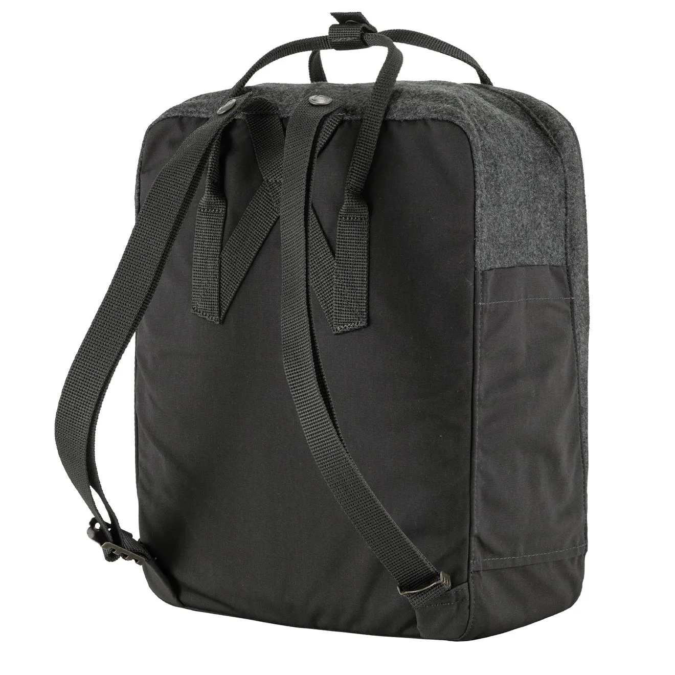 Sac à dos Fjallraven pour homme - Sac à dos Fjallraven Kanken Re-Wool en gris