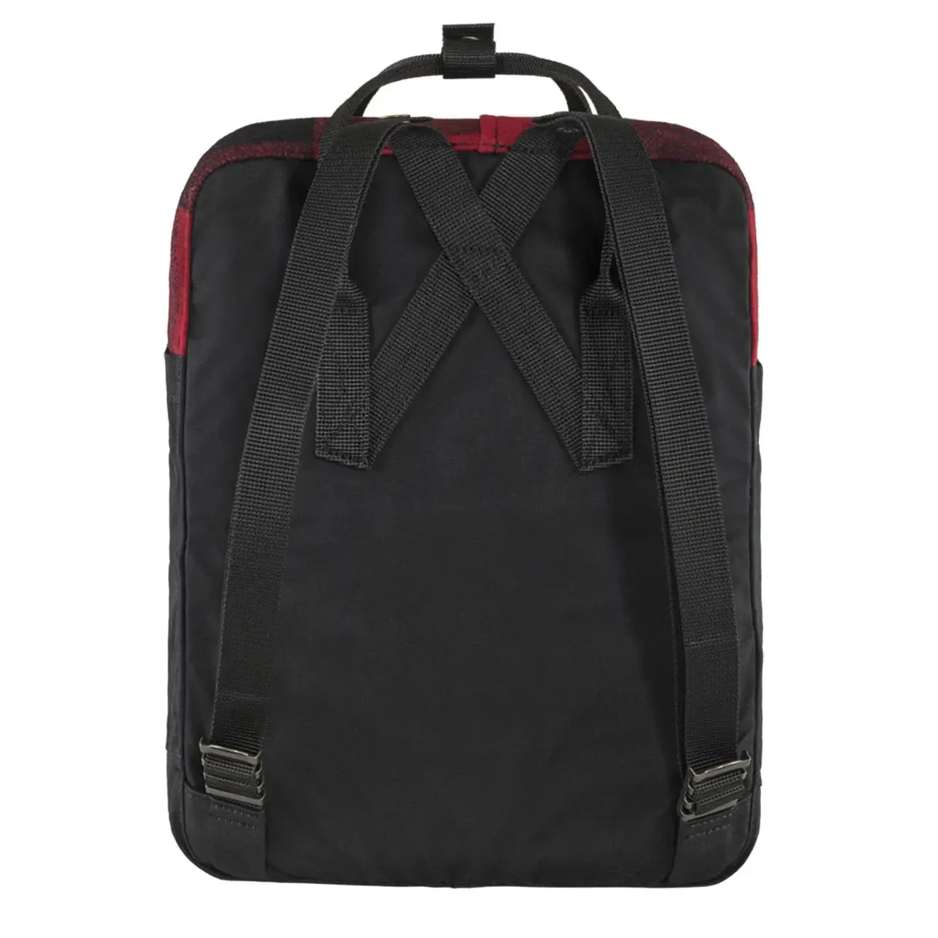 Sac à dos Fjallraven pour homme Fjallraven Kanken Re-Wool Rouge / Noir