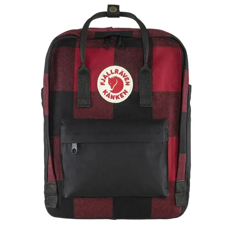 Sac à dos Fjallraven pour homme Fjallraven Kanken Re-Wool Rouge / Noir