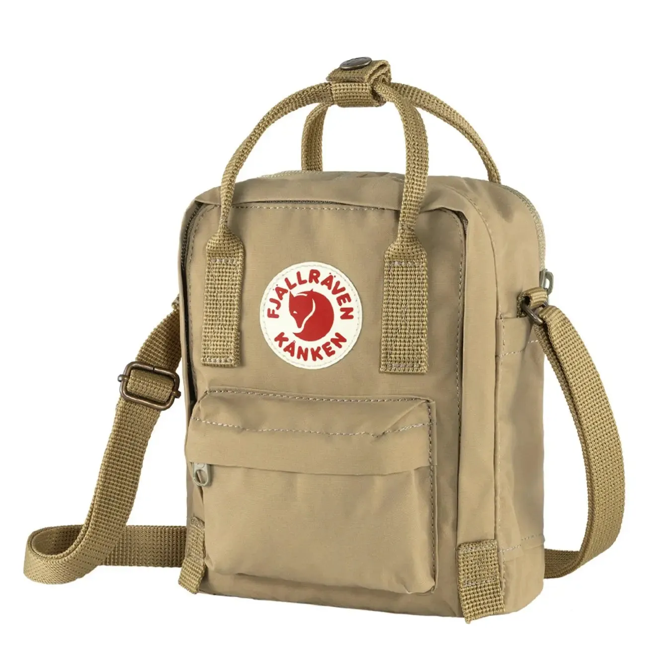 Sacs à dos Fjallraven Sac à bandoulière pour hommes Fjallraven Kanken en argile