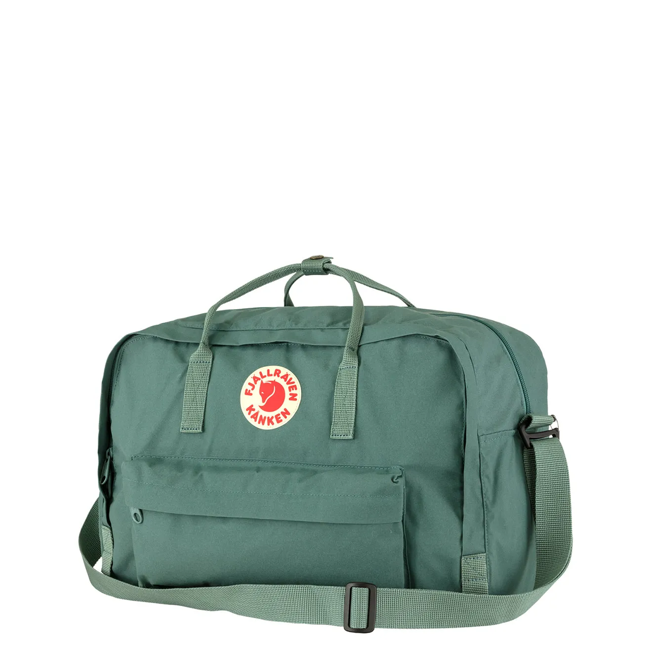 Sac à dos Fjallraven pour homme, Sac de week-end Fjallraven Kanken, Vert givré