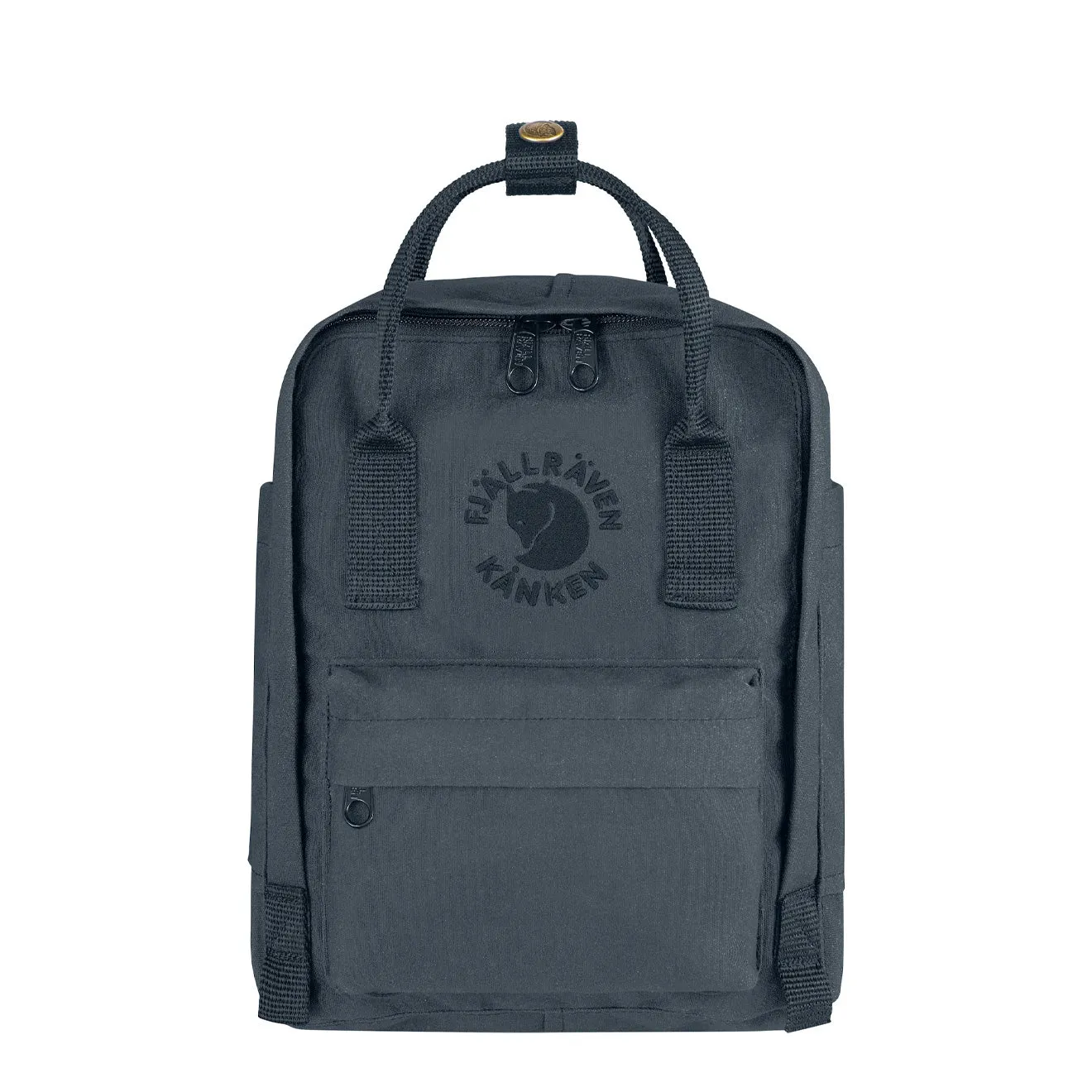 Sac à dos Fjallraven pour hommes - Sac à dos Fjallraven Re-Kanken Mini en bleu marine