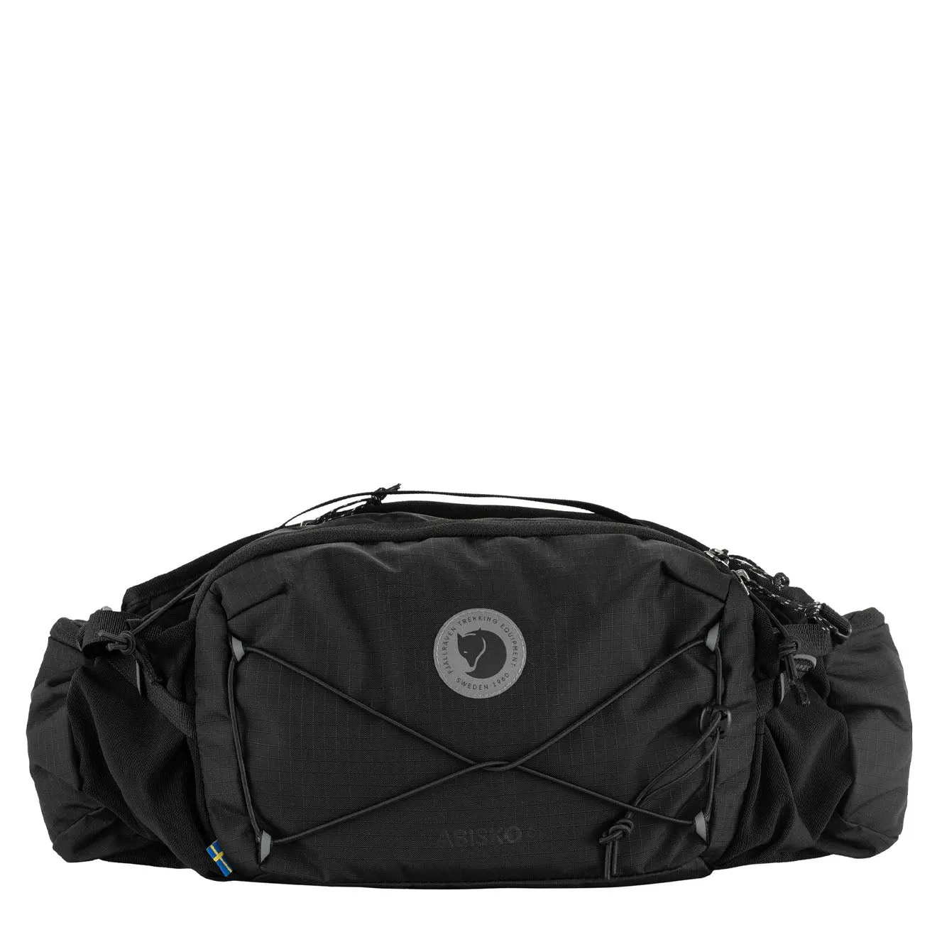 Sacs Fjallraven pour hommes Sac banane Fjallraven Abisko 6 Noir