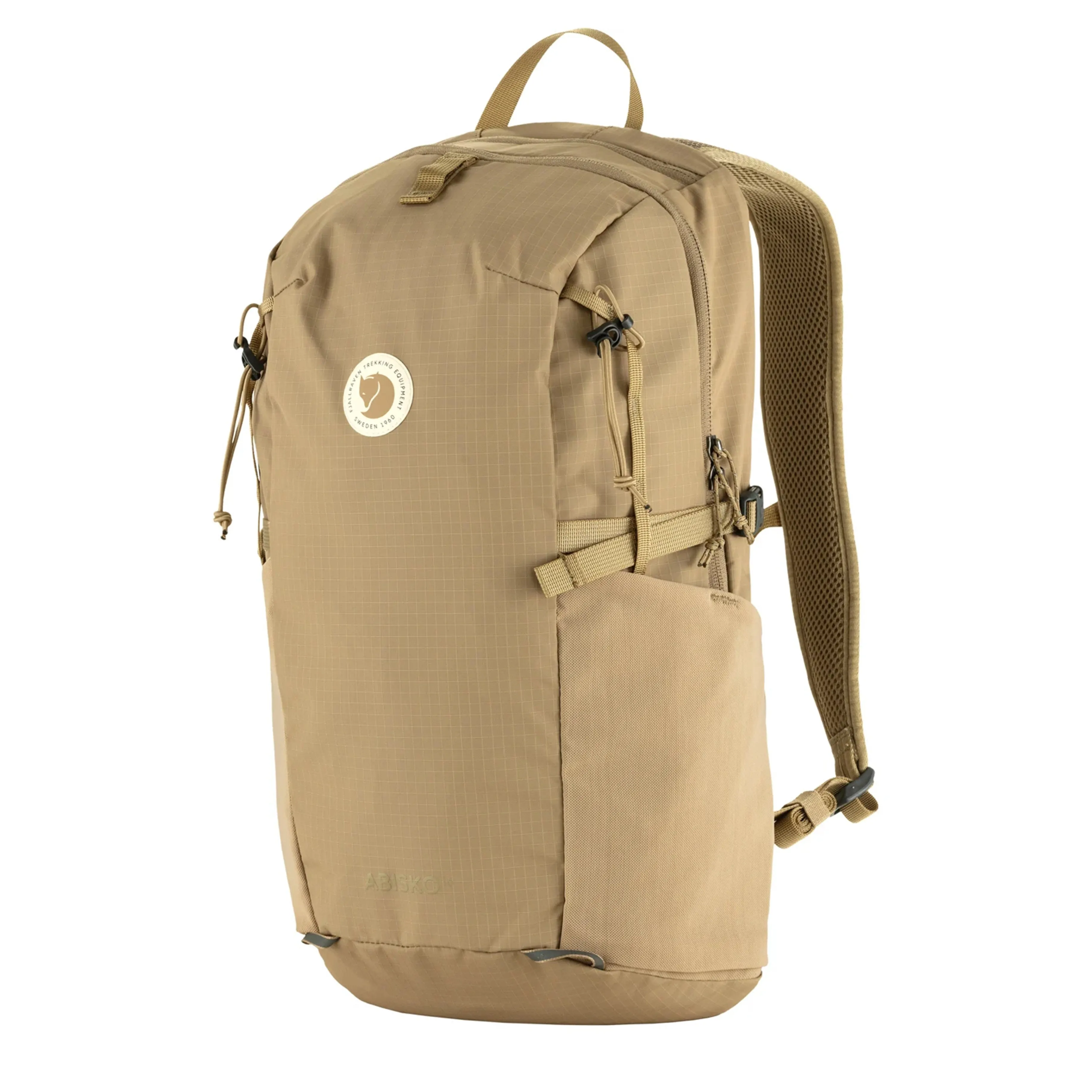 Sacs Fjallraven pour Homme - Sac à dos Fjallraven Abisko Softpack 16 - Argile
