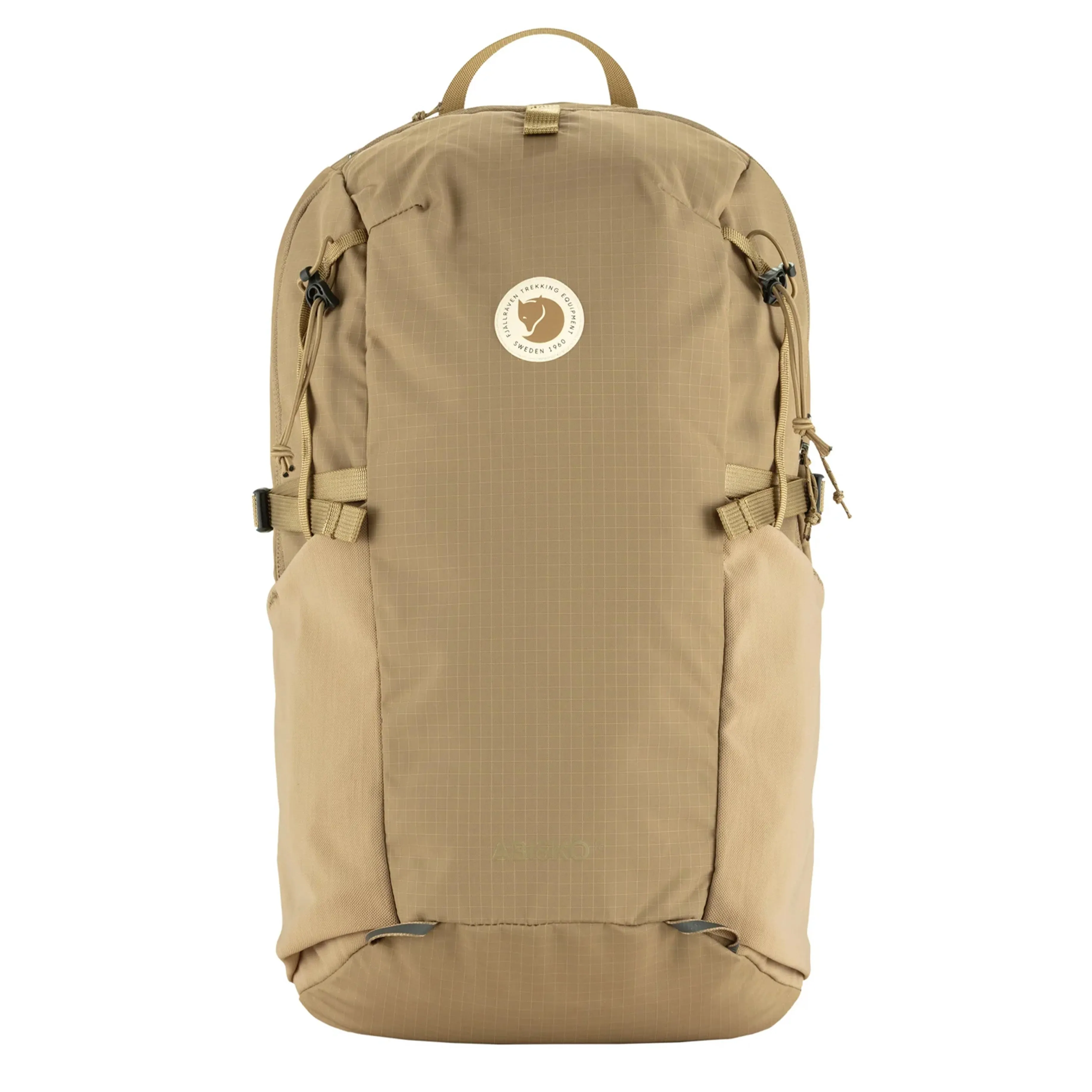Sacs Fjallraven pour Homme - Sac à dos Fjallraven Abisko Softpack 16 - Argile