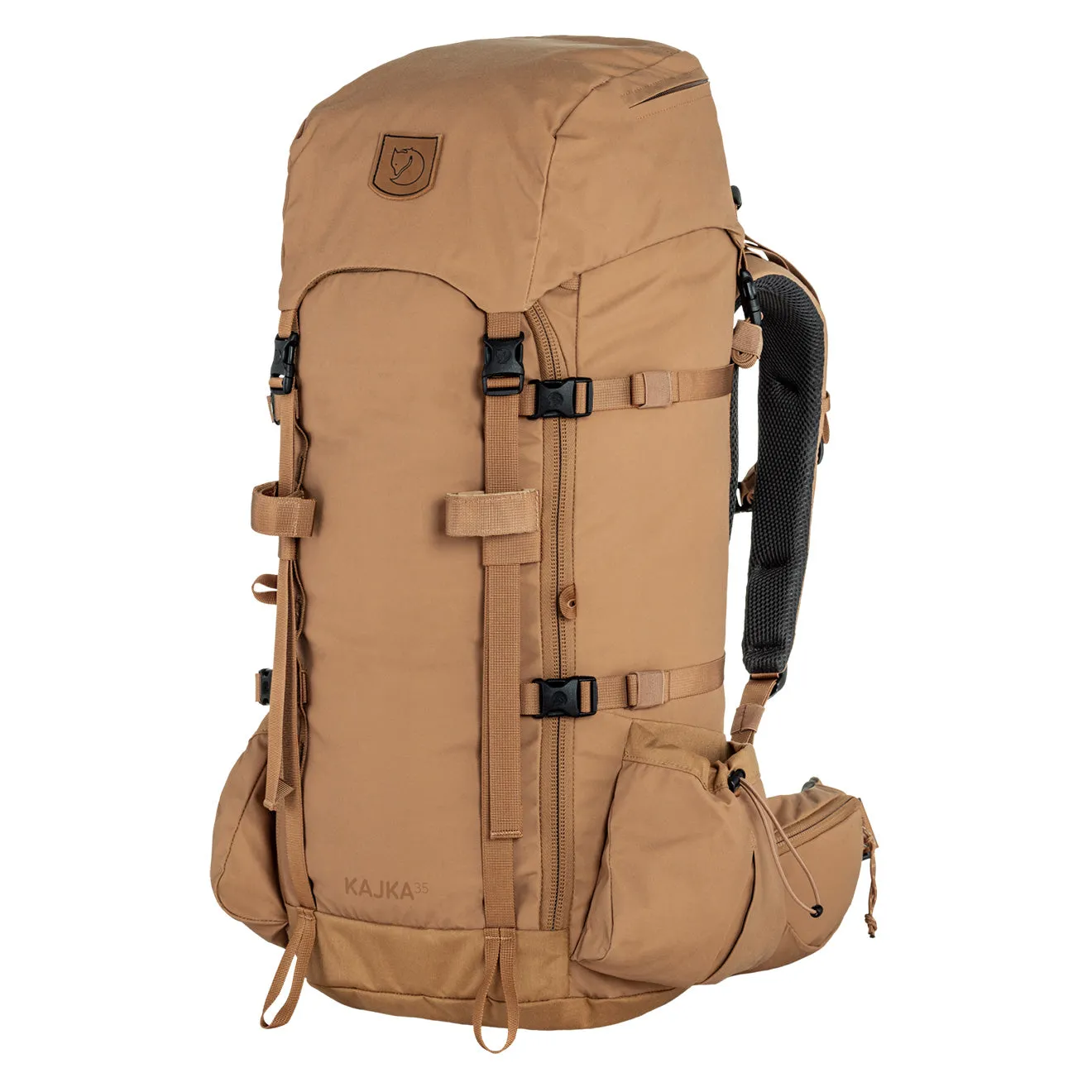 Sacs Fjallraven Hommes Sac à dos Fjallraven Kajka 35 M/L Kaki Poussière